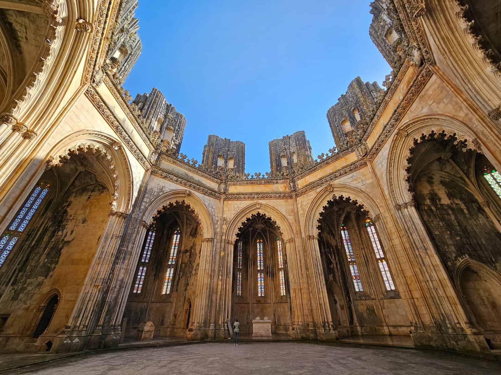 Leiria Portugal Batalha UNFINSHED CHAPEL