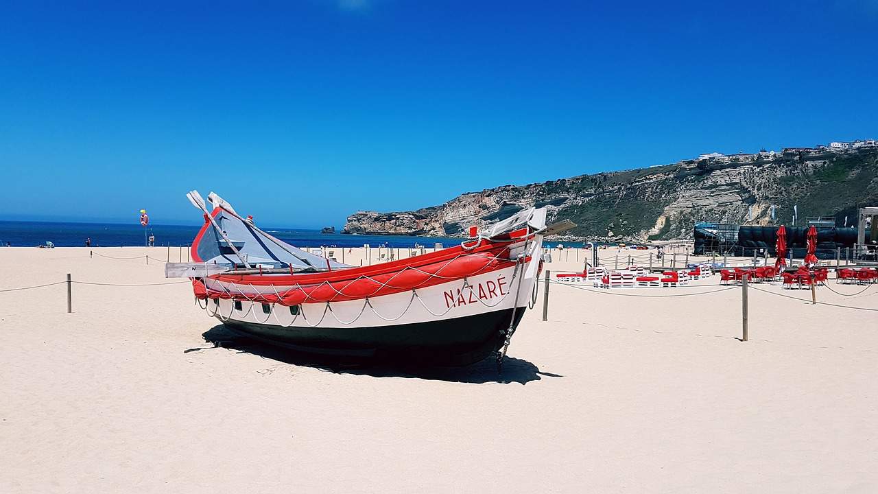 Nazaré Portugal Boat