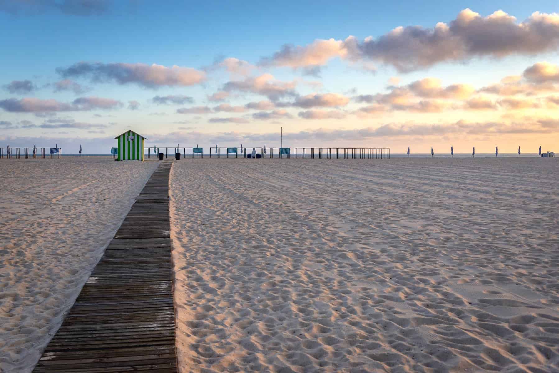 Beach in Buarcos, Figueira da Foz, Portugal