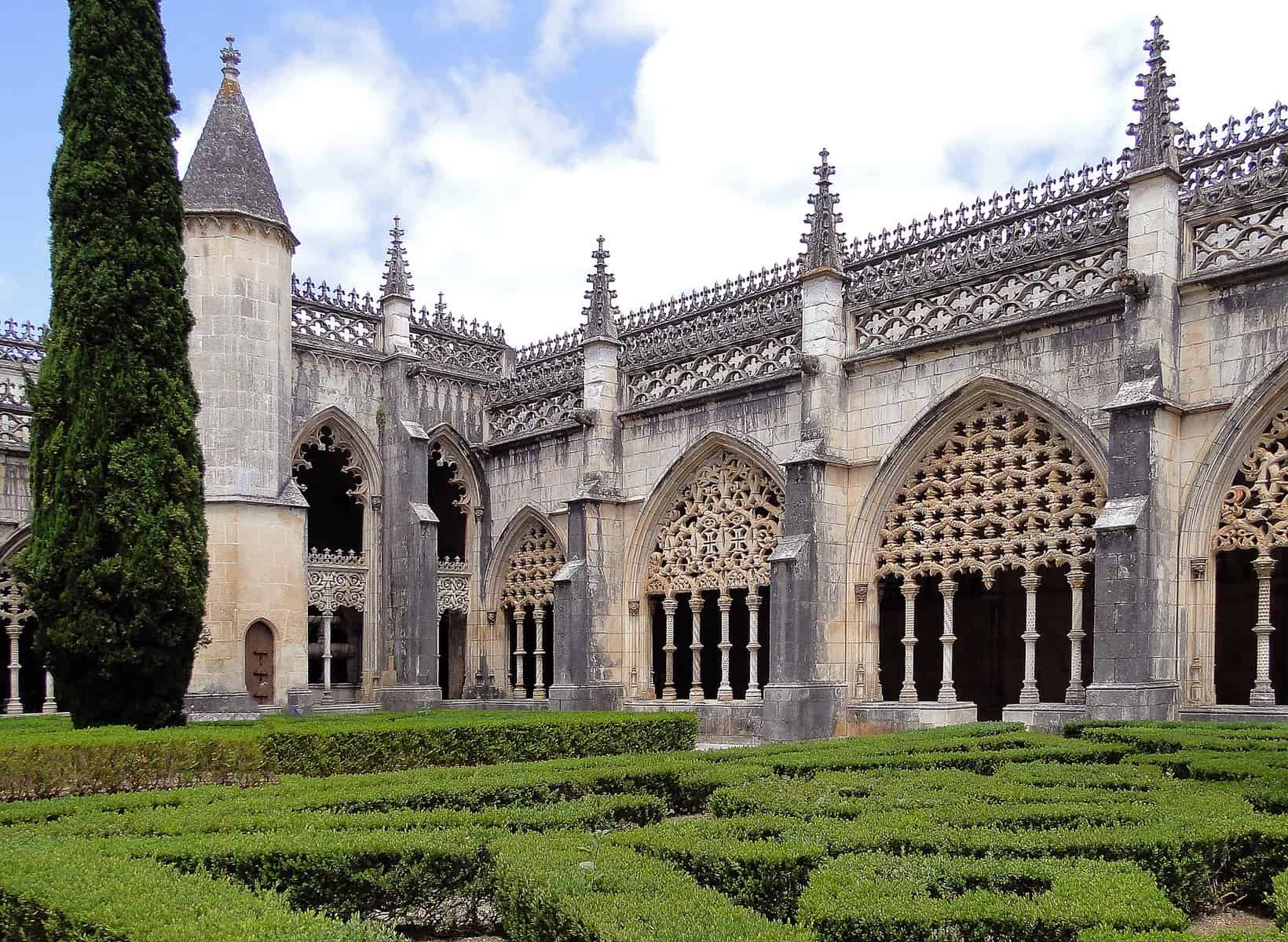 Leiria Portugal Batalha ROYAL CLOISTER