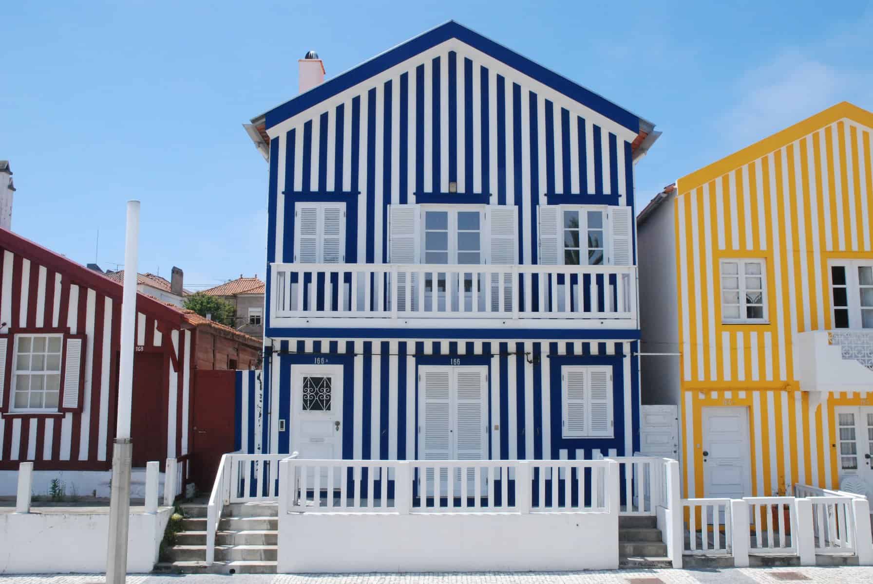 Aveiro - PORTUGAL - wooden houses