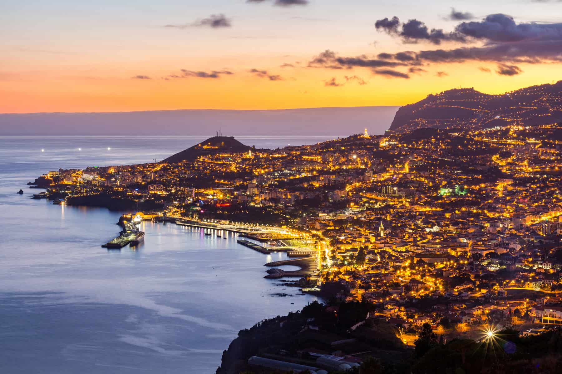 Madeira - Portugal - Funchal - city view 2