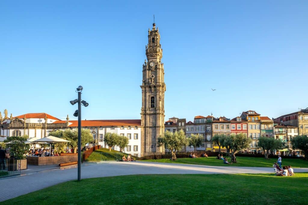 Clerigos-Tower-a-bell-tower-of-Clerigos Church