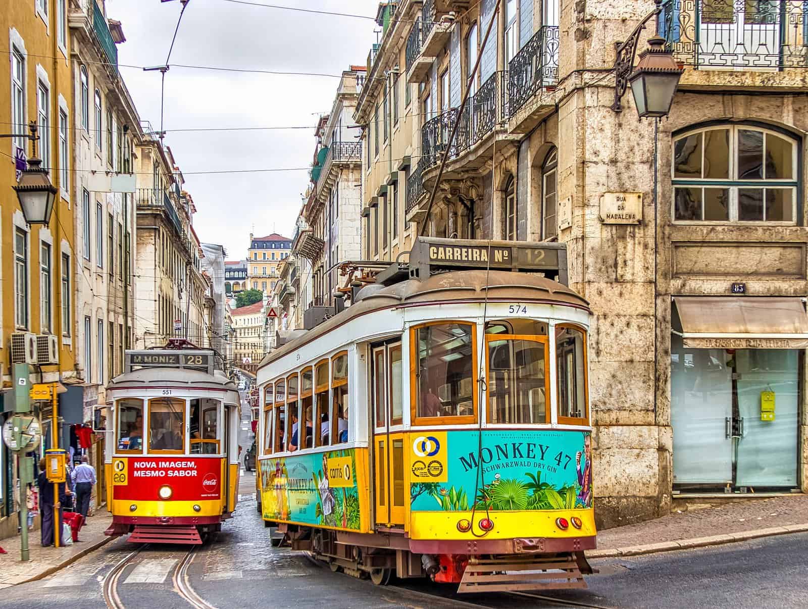 LISBON - PORTUGAL - CABLE CAR