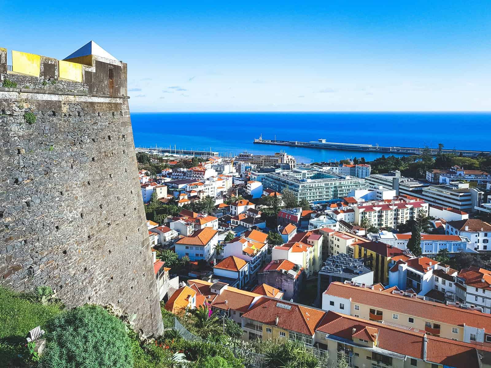 Madeira - Portugal - Funchal - city view