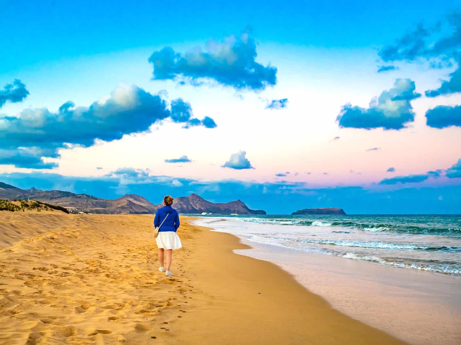 Porto Santo, Madeira - the island’s only sandy beach