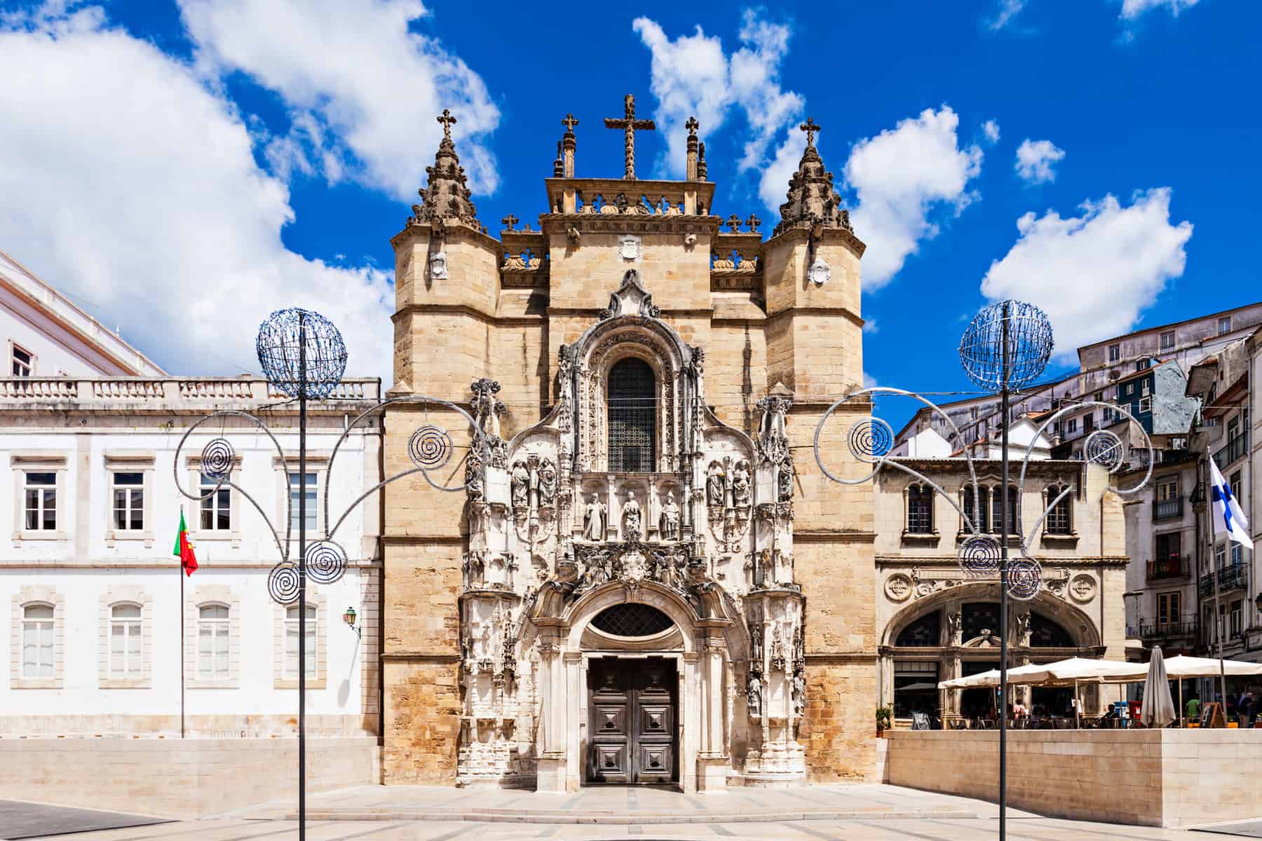 The Santa Cruz Monastery (Monastery of the Holy Cross) is a National Monument in Coimbra, Portugal