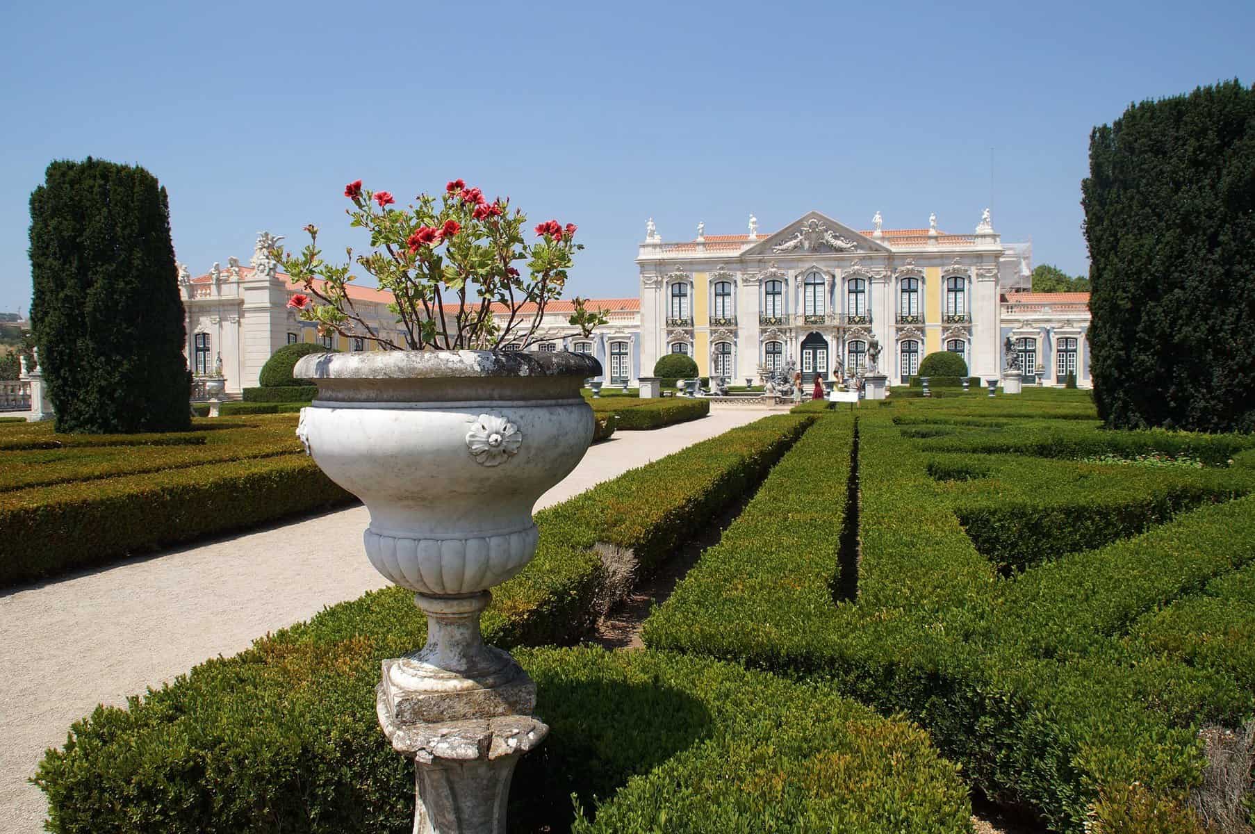 Sintra-Portugal-Quelez-Palace-and-gardens