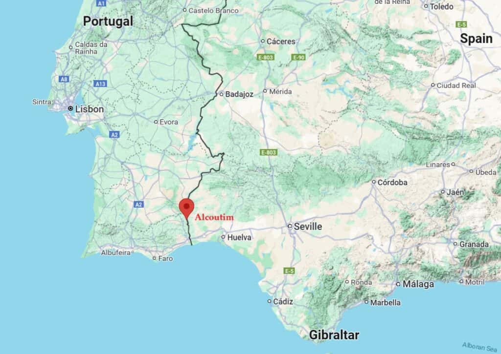Alcoutim-Portugal-location-on-map