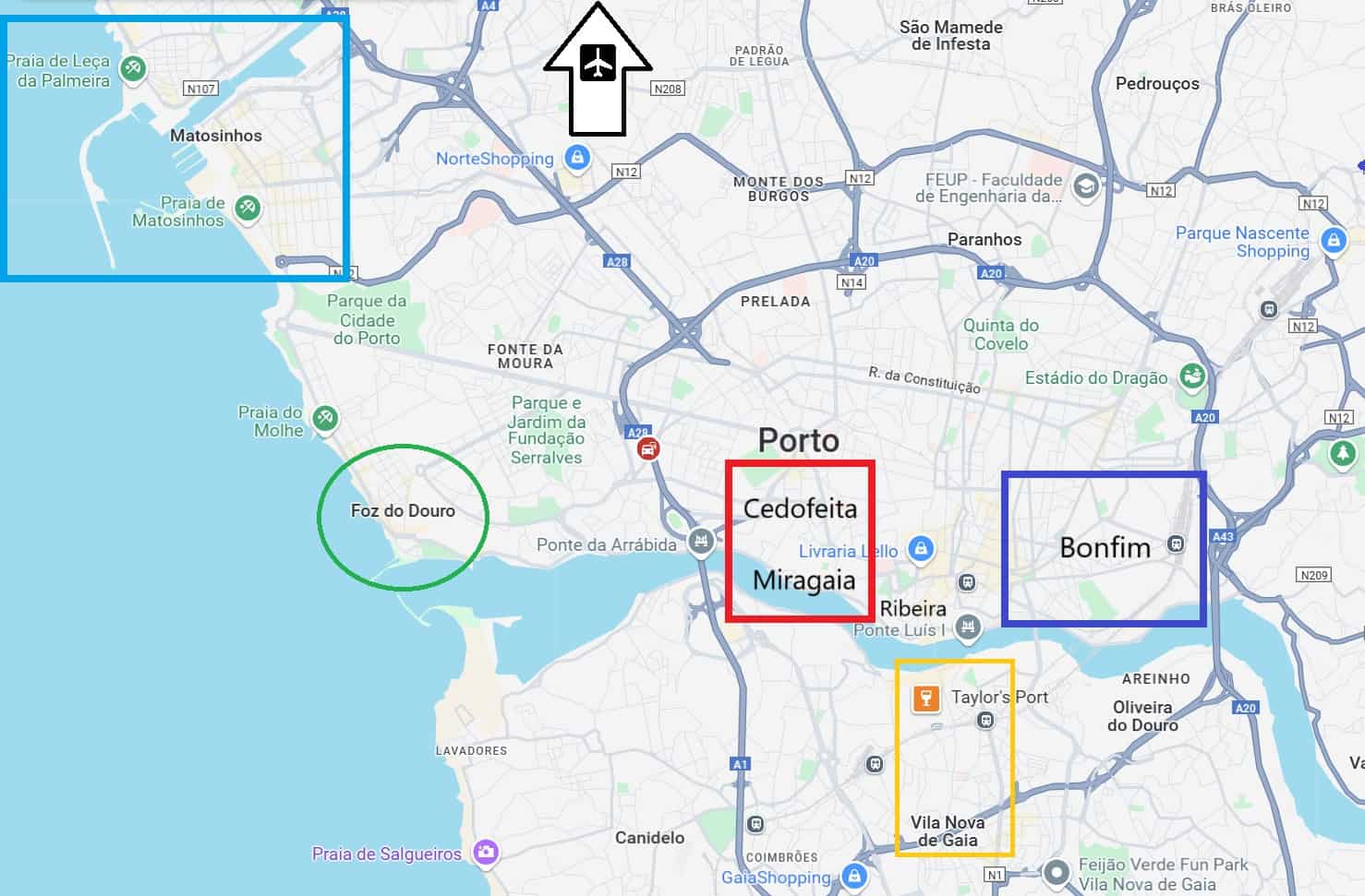 Porto-Portugal-where-to-stay-outside-city-center