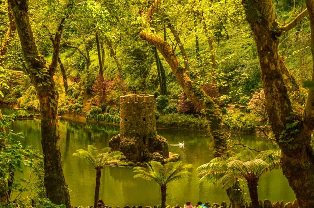 Sintra-Portugal-lake-pena